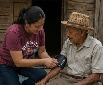 Blanquita Foundation Guatemala — Free health checks for elders